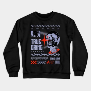 True Crime Fan Streetwear - Dark Aesthetic Crewneck Sweatshirt